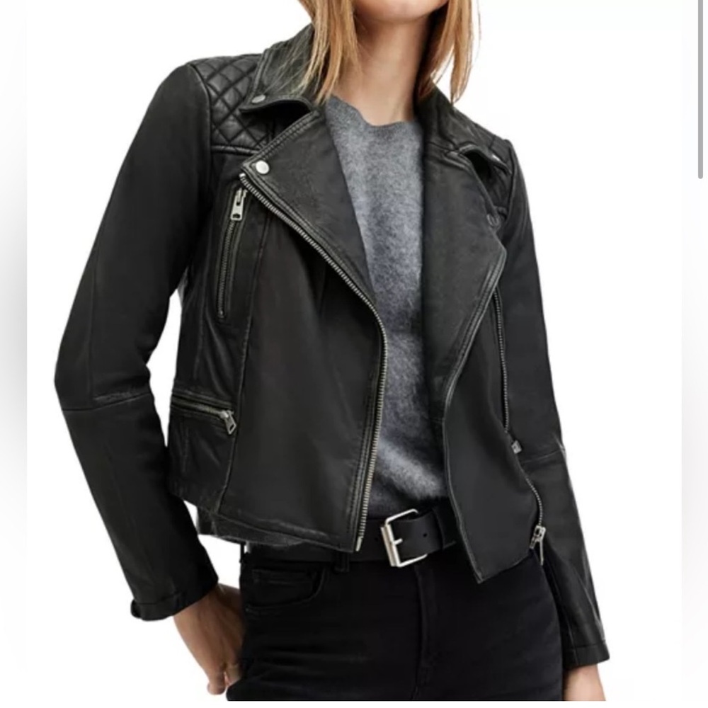 All Saints Leather Jacket